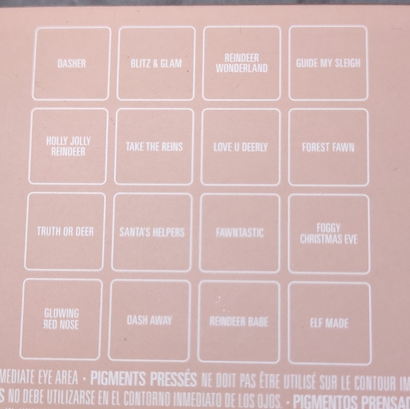 BNIB Kylie Cosmetics HOLIDAY COLLECTION PRESSED POWDER PALETTE 2022 - 16 COLOURS - Picture 2 of 5